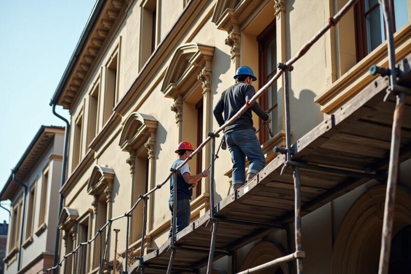 Fachgerechte Sanierung unter Denkmalschutz