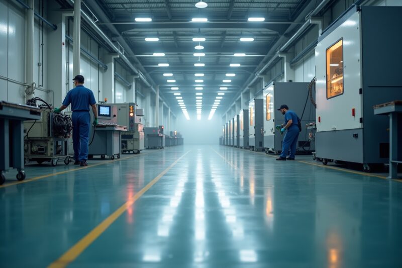 Professionelle Industriereinigung für Hallen