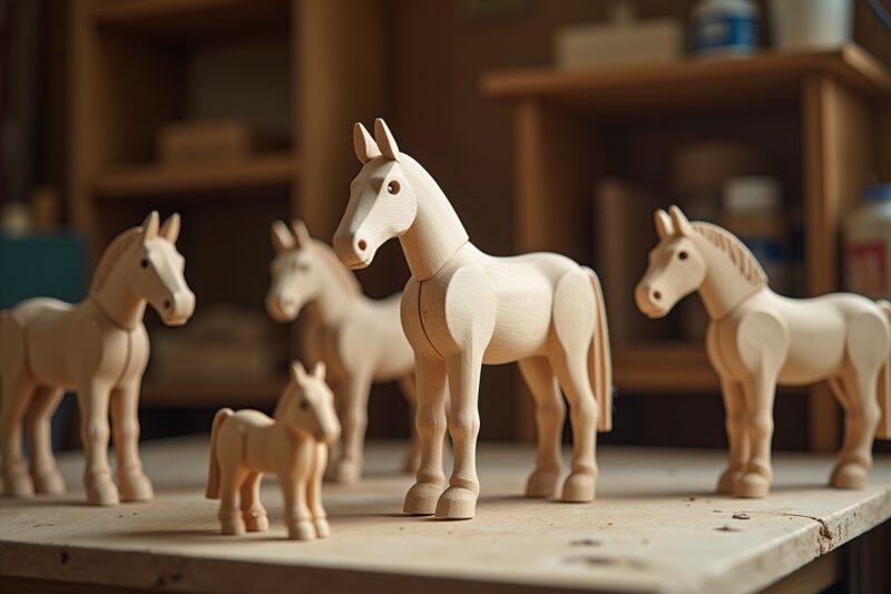 10 Holzpferde selber bauen - Deine kreative Anleitung
