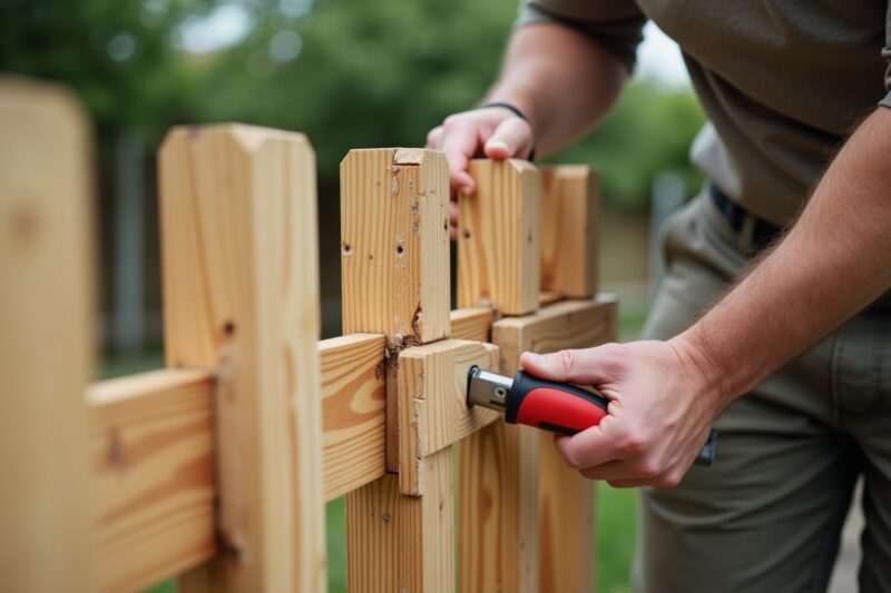 14 Holzzaun selber bauen Anleitungen