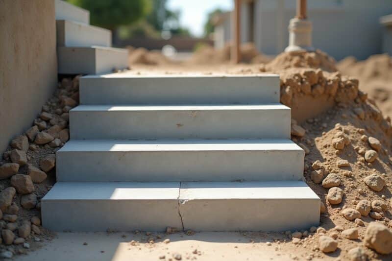 16 Treppenstufen Beton selber bauen Tipps