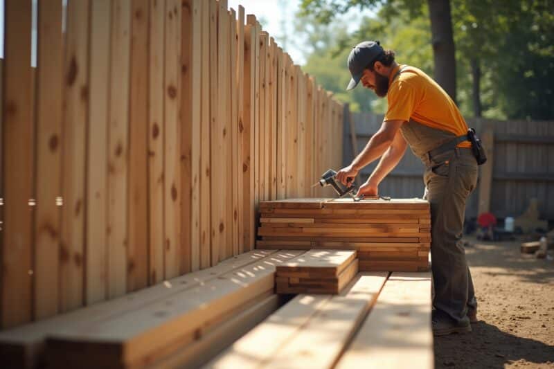 17 Zaunelemente selber bauen
